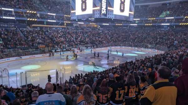 PPG Paints Arena, section: 115, row: V