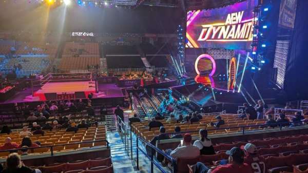 Charleston Civic Center Coliseum, section: 131, row: U, seat: 1