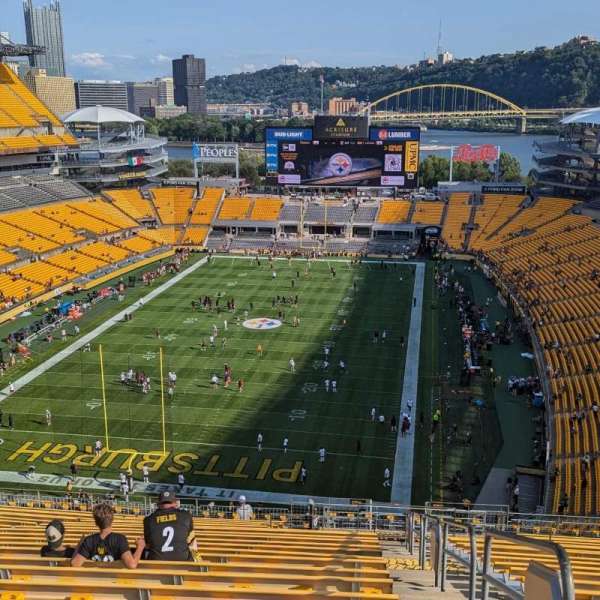 Acrisure Stadium, section: 524, row: BB, seat: 1