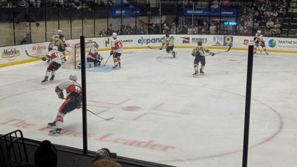 WesBanco Arena, section: 123, row: G, seat: 8