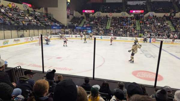 WesBanco Arena, section: 123, row: G, seat: 8