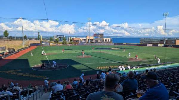 Kendrick Family Ballpark, section: 107, row: Q, seat: 1