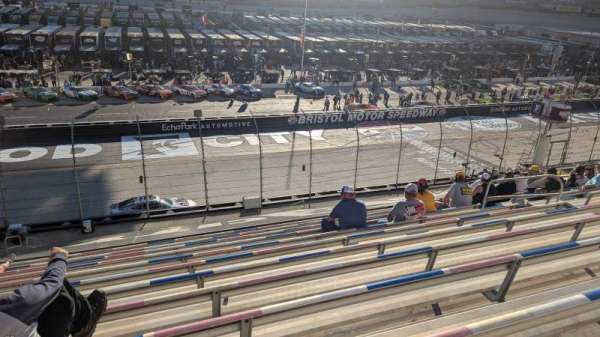 Bristol Motor Speedway, section: Allison J, row: 22, seat: 10
