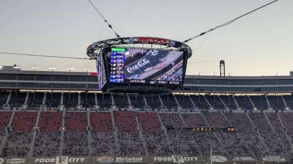 Bristol Motor Speedway, section: Allison J, row: 22, seat: 10