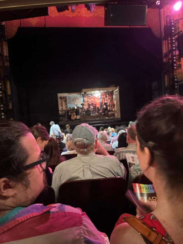 Longacre Theatre, section: Orchestra C, row: O, seat: 113
