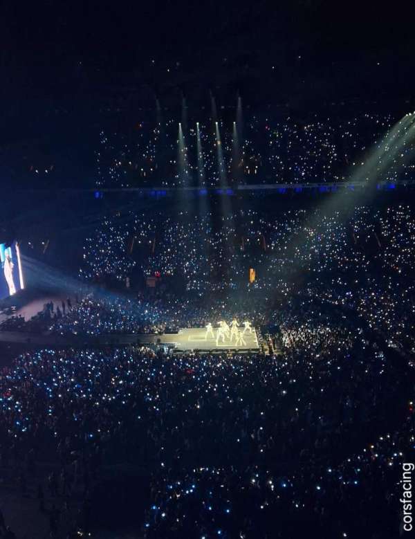 Paris La Défense Arena, section: 404, row: 43, seat: 8