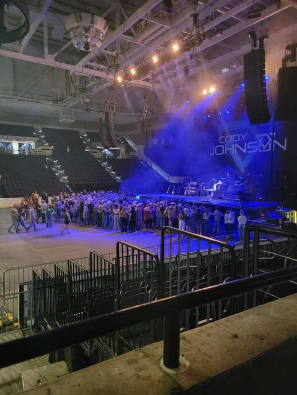 Mayo Clinic Health System Event Center, section: 203, row: B, seat: 10