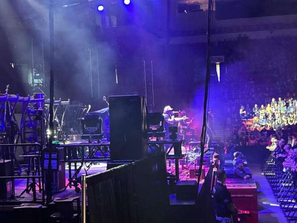 Resch Center, section: 210, row: E, seat: 1