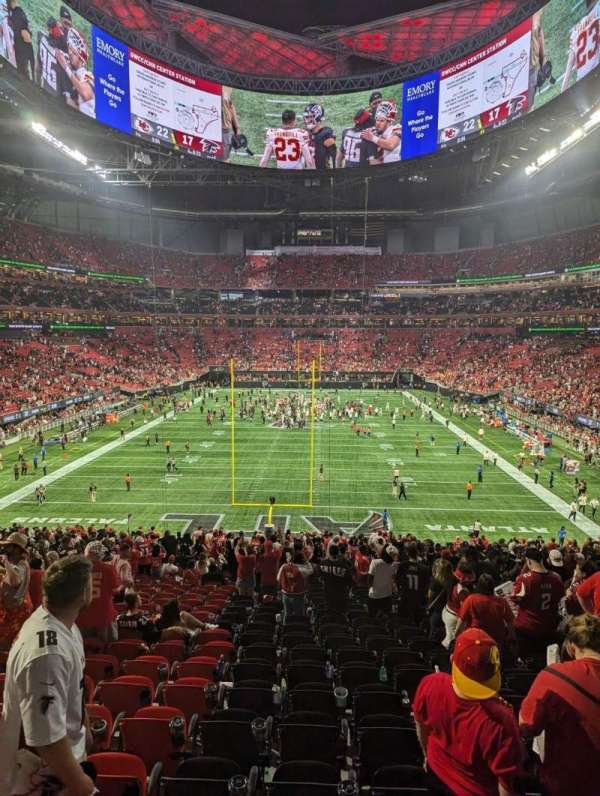 Mercedes-Benz Stadium, section: 101, row: 42, seat: 7
