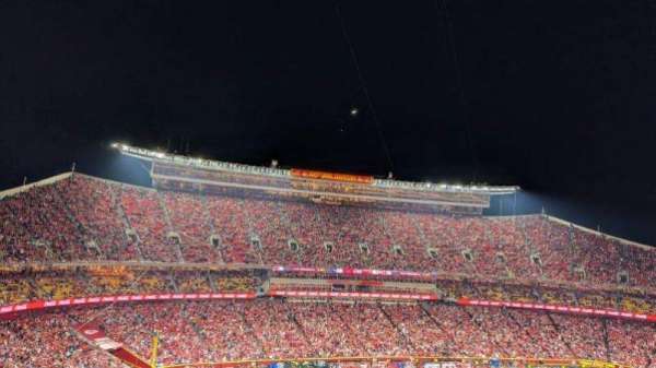 Arrowhead Stadium, section: 305, row: 12, seat: 17