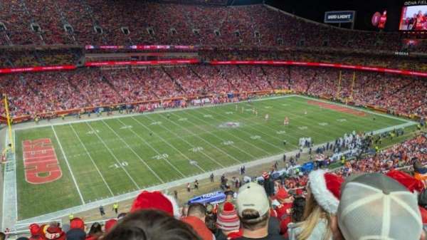 Arrowhead Stadium, section: 305, row: 12, seat: 17