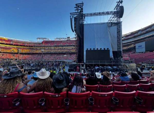 Northwest Stadium, section: 118, row: 12, seat: 15-17