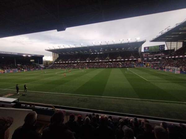 Turf Moor, section: Bob Lord 2, row: J, seat: 48