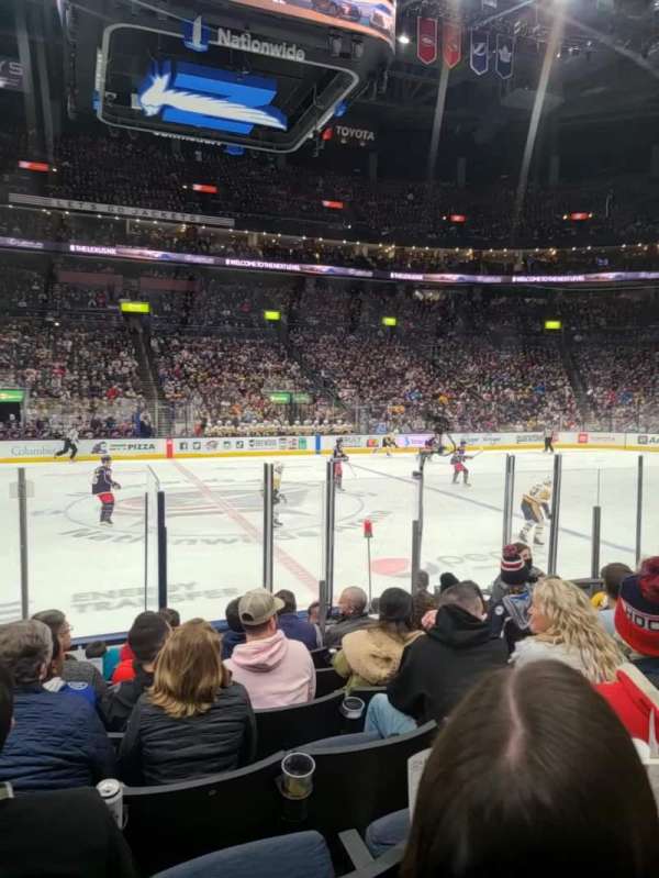 Nationwide Arena, section: 115, row: J, seat: 5