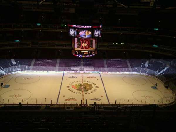 United Center, section: SRO