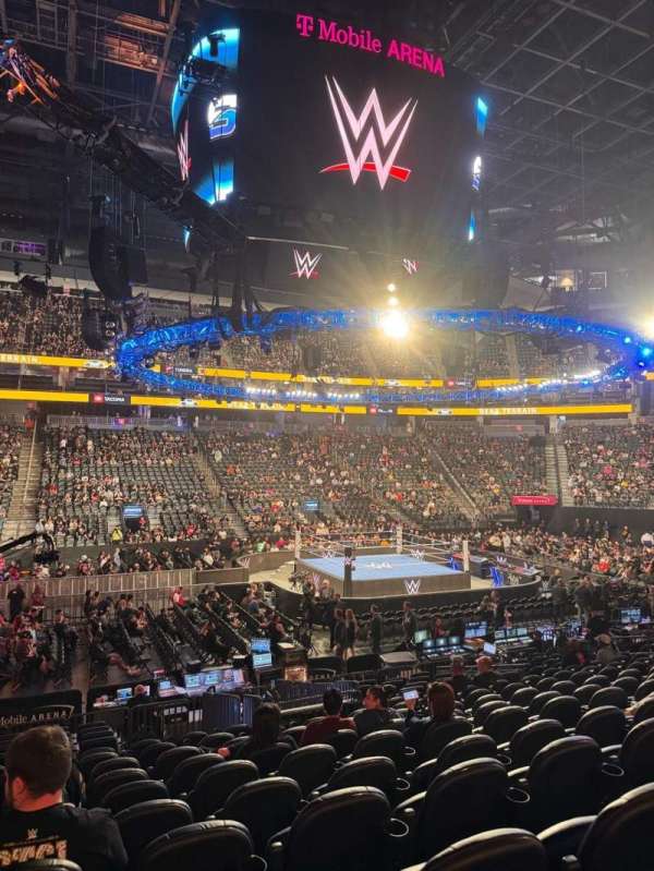 T-Mobile Arena, section: 5, row: M, seat: 3