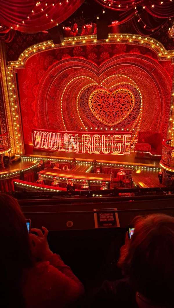 Piccadilly Theatre, section: Royal circle, row: B, seat: 7