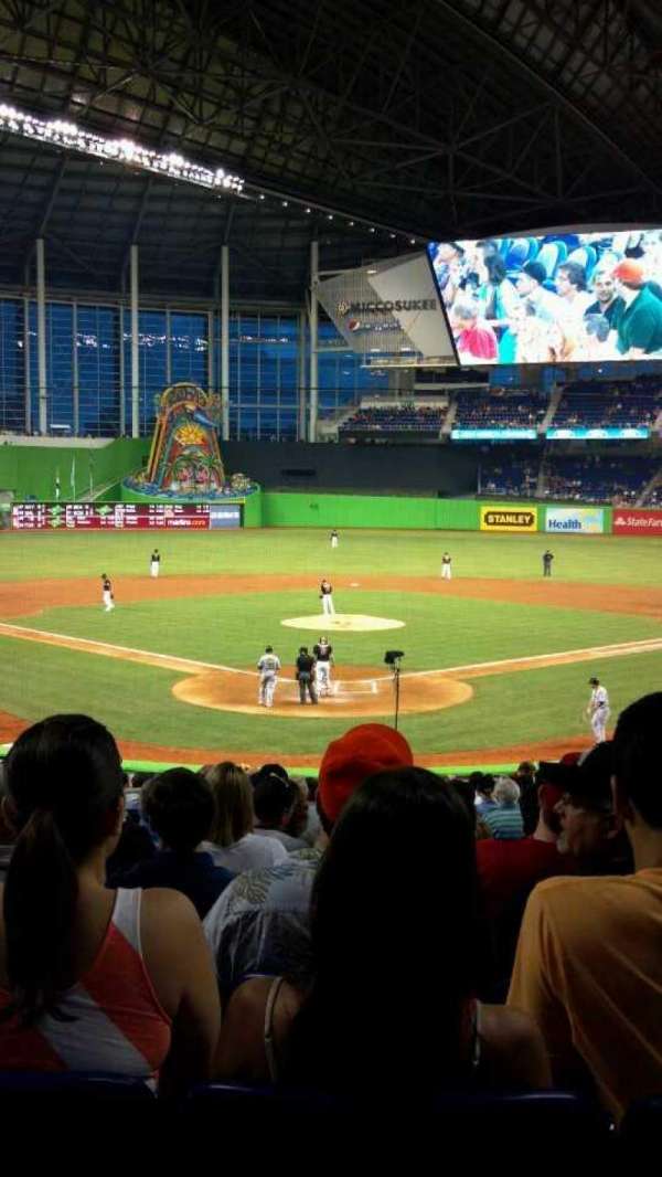 LoanDepot Park, section: 14, row: 11, seat: 11