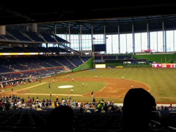 LoanDepot Park, section: 8, row: 29, seat: 1