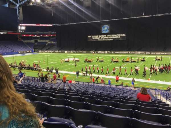 Lucas Oil Stadium, section: 137, row: 24, seat: 2