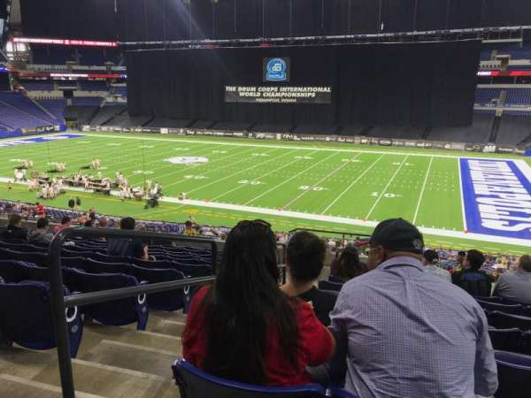 Lucas Oil Stadium, section: 236, row: 12, seat: 23
