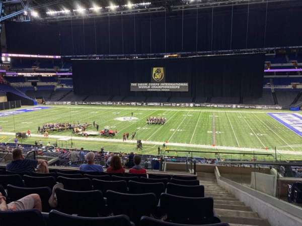 Lucas Oil Stadium, section: 238, row: 11, seat: 1