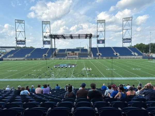 Tom Benson Stadium, section: 123, row: 20, seat: 15