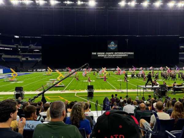 Lucas Oil Stadium, section: 142, row: 10, seat: 1