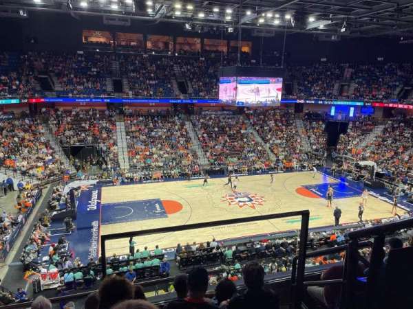 Mohegan Sun Arena, section: 108, row: E, seat: 1-2