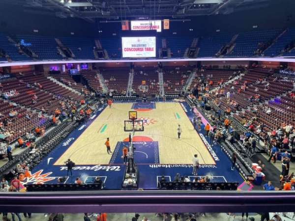 Mohegan Sun Arena, section: 112, row: A, seat: 6