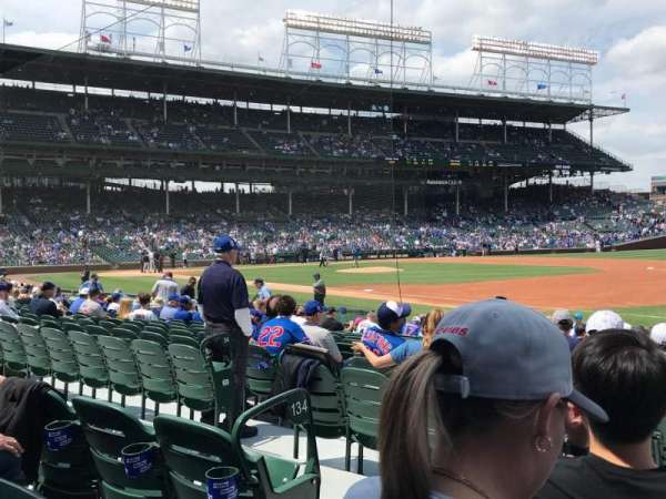 Wrigley Field, section: 128, row: 3, seat: 2
