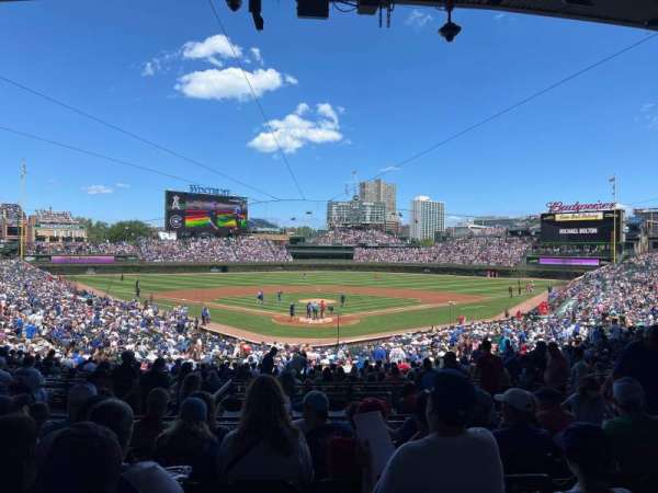 Wrigley Field, section: 217, row: 8, seat: 17