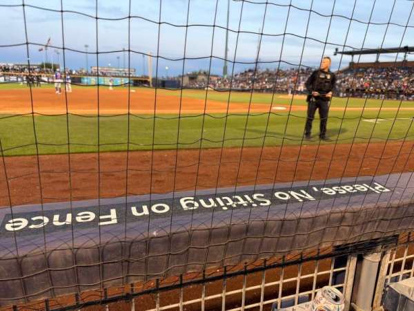 Peoria Sports Complex, section: 115, row: A, seat: 9