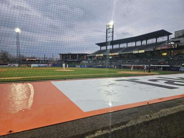 NBT Bank Stadium, section: 114, row: 1, seat: 3