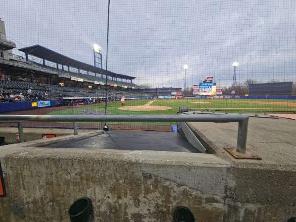 NBT Bank Stadium, section: 106, row: 1, seat: 12