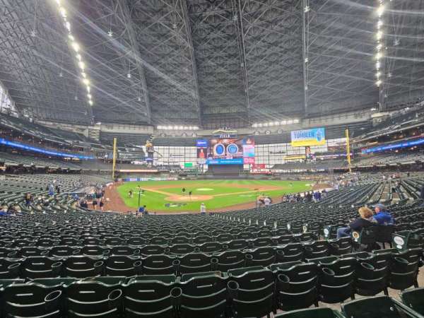American Family Field, section: 115, row: 20, seat: 3