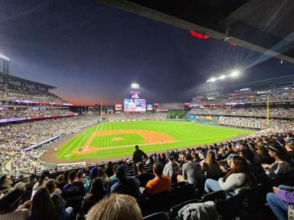 Coors Field, section: 225, row: 12, seat: 10