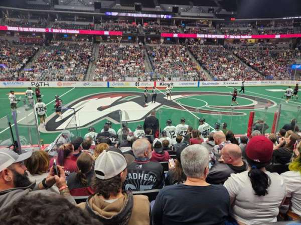 Ball Arena, section: 102, row: 10, seat: 10