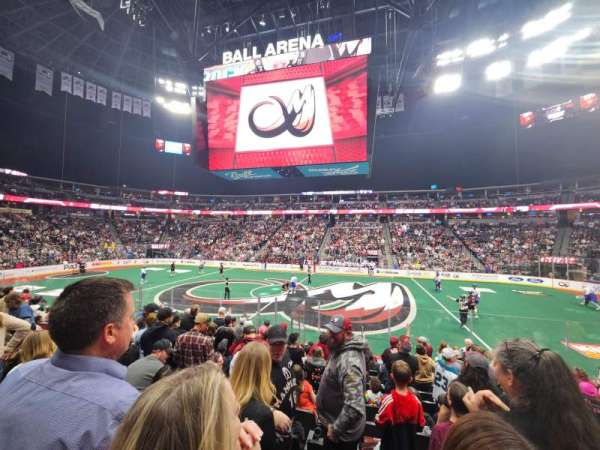 Ball Arena, section: 124, row: 12, seat: 6
