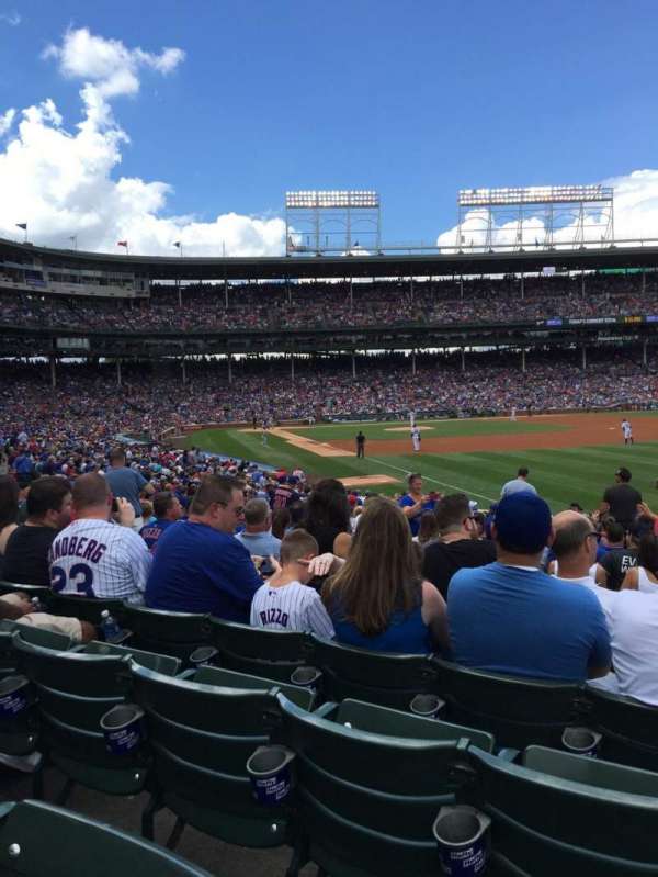 Wrigley Field, section: 132, row: 14, seat: 9