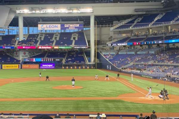 LoanDepot Park, section: 19, row: 7, seat: 15