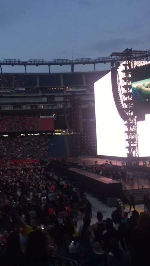 Gillette Stadium, section: 128, row: 11, seat: 7