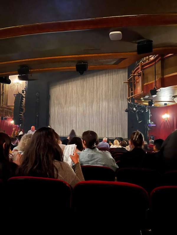 St. James Theatre, section: Orchestra R, row: P, seat: 30