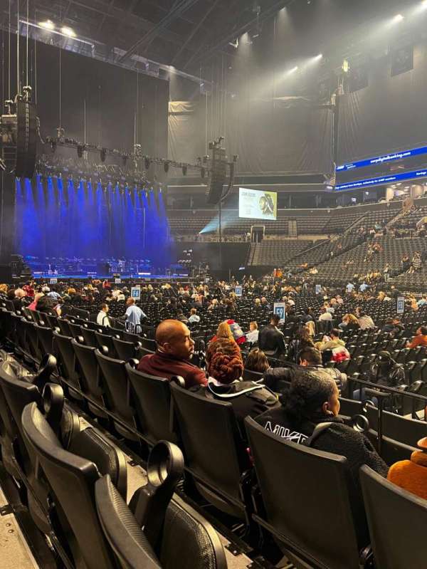 Barclays Center, section: 23, row: 5, seat: 2