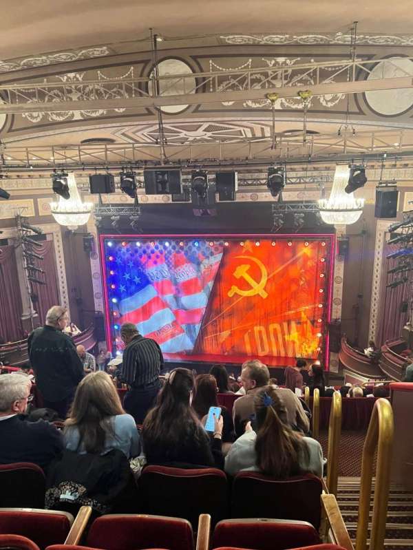 Imperial Theatre, section: Rear Mezzanine L, row: F, seat: 314
