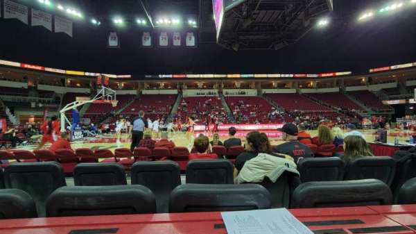 Save Mart Center, section: 109, row: A, seat: 10