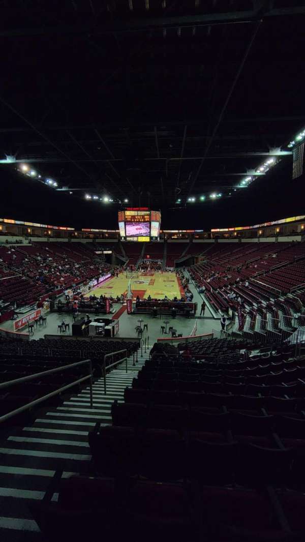 Save Mart Center, section: 104, row: U, seat: 16