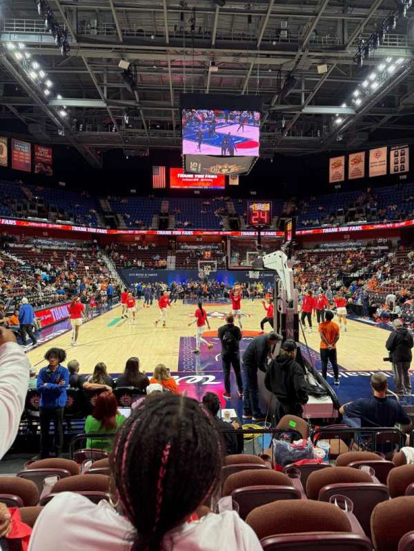 Mohegan Sun Arena, section: 11, row: G, seat: 12