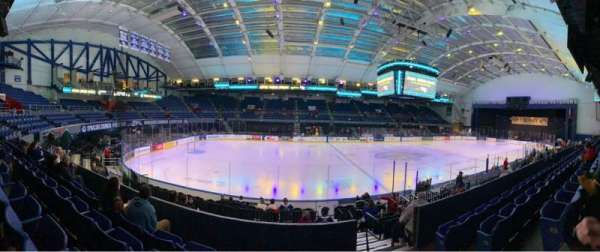 Upstate Medical University Arena, section: 207, row: D, seat: 2