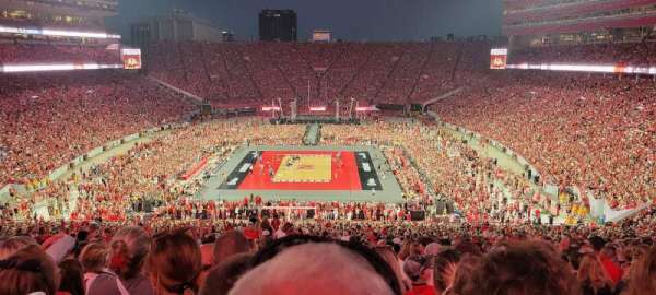 Memorial Stadium, Lincoln, section: 36-B, row: 76, seat: 6
